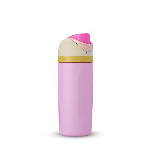 Owala FreeSip Insulated Stainless Steel Water Bottle with Straw 24oz Peachy Keen