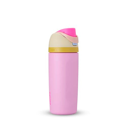 Owala FreeSip Insulated Stainless Steel Water Bottle with Straw 24oz Peachy Keen