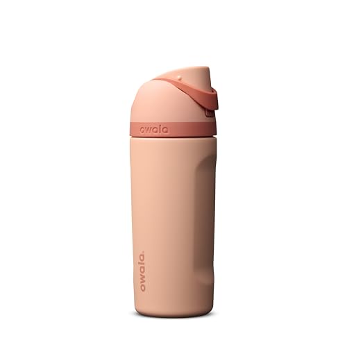 Owala FreeSip Insulated Stainless Steel Water Bottle with Straw 24oz Denim