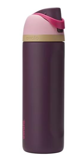 Owala FreeSip Insulated Stainless Steel Water Bottle with Straw 24oz Peachy Keen