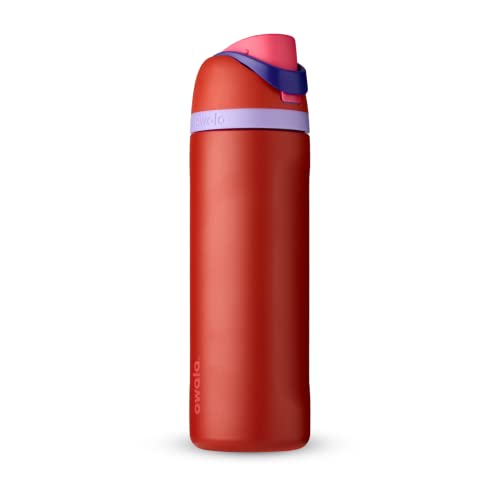 Owala FreeSip Insulated Stainless Steel Water Bottle with Straw 32oz Boneyard