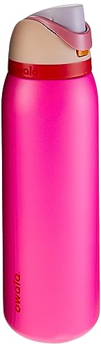 Owala FreeSip Insulated Stainless Steel Water Bottle with Straw 24oz Peachy Keen