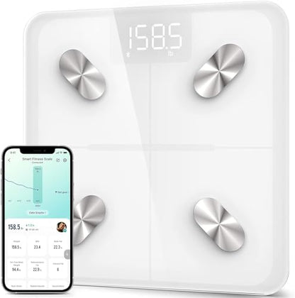 Smart Scale for Body Weight Digital Bathroom Weighing Machine with BMI