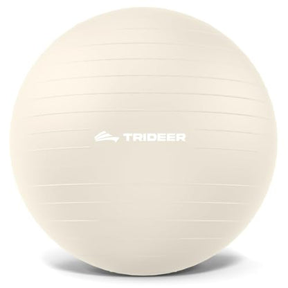 Yoga Ball Exercise Stability Ball for Pregnancy and Core Training Black