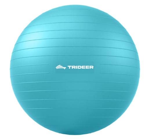 Yoga Ball for Exercise Pilates Core Training Stability 26in Black