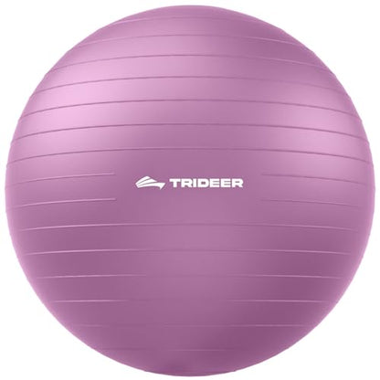 Yoga Ball for Exercise Pilates Core Training Stability 26in Black