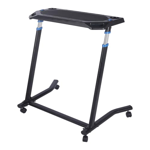 Mobile Foldable Multi-Functional Bike Trainer and Treadmill Desk Black-03 TY-DNJ003
