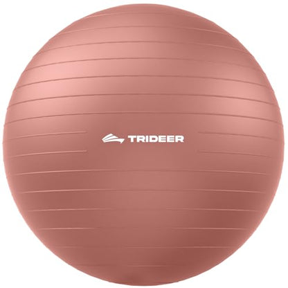 Yoga Ball for Exercise Pilates Core Training Stability 26in Black