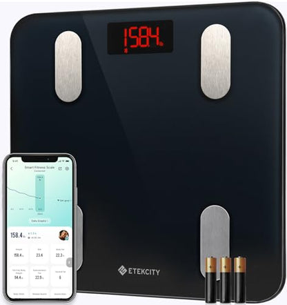 Smart Scale for Body Weight Digital Bathroom Weighing Machine with BMI