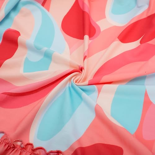 GRACE KARIN Smocked Floral Maxi Dress Boho Sleeveless Beach Sundress
