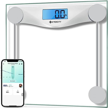 Smart Scale for Body Weight Fat Digital Weighing Machine with TFT Display
