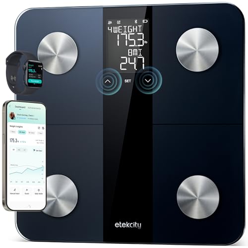 Smart Scale for Body Weight Digital Bathroom Weighing Machine with BMI