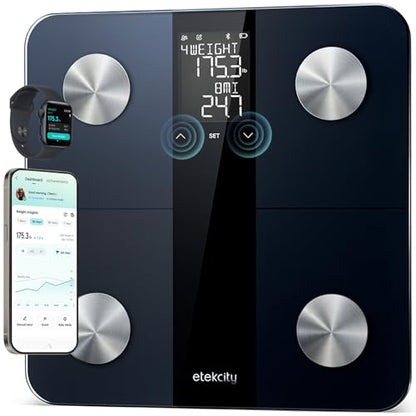 Smart Scale for Body Weight Digital Bathroom Weighing Machine with BMI
