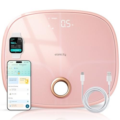 Smart Scale for Body Weight Digital Bathroom Weighing Machine with BMI