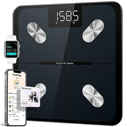 Smart Scale for Body Weight Digital Bathroom Weighing Machine with BMI