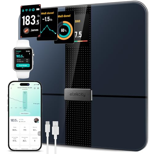 Smart Scale for Body Weight Fat Digital Weighing Machine with TFT Display