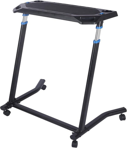 Mobile Foldable Multi-Functional Bike Trainer and Treadmill Desk Black-03 TY-DNJ003
