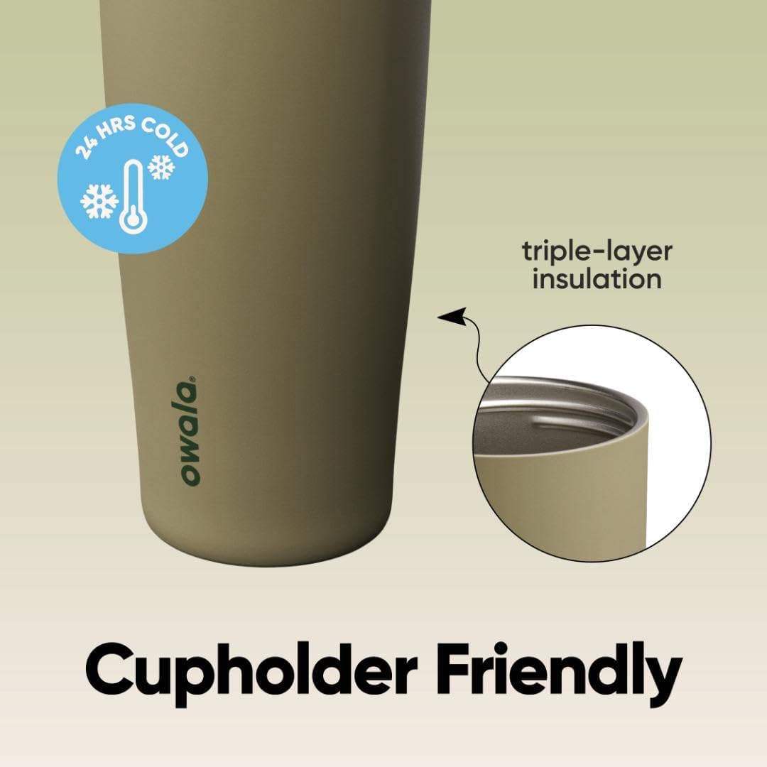 FreeSip Sway Insulated Stainless Steel Water Bottle 40oz Off Road