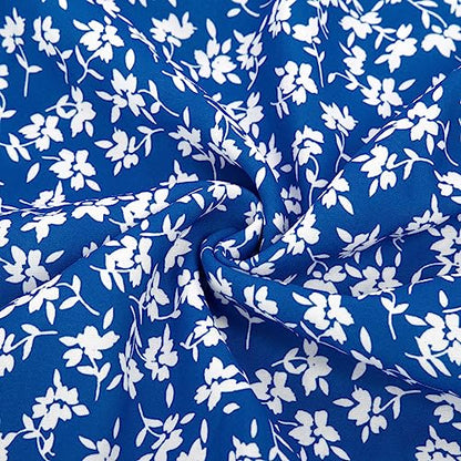 GRACE KARIN Women's Floral Boho Maxi Dress Square Neck Sleeveless