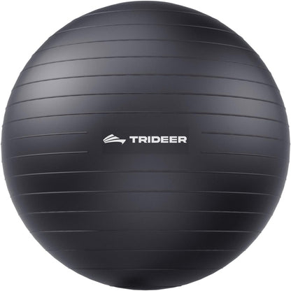 Yoga Ball Exercise Stability Ball for Pregnancy and Core Training Black