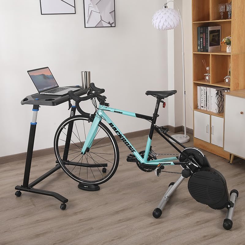 Mobile Foldable Multi-Functional Bike Trainer and Treadmill Desk Black-03 TY-DNJ003