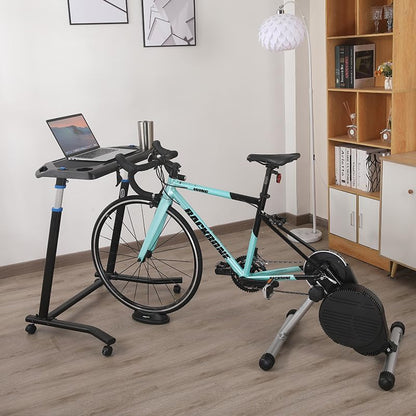 Mobile Foldable Multi-Functional Bike Trainer and Treadmill Desk Black-03 TY-DNJ003