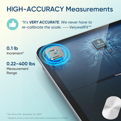 Smart Scale for Body Weight Digital Bathroom Weighing Machine with BMI