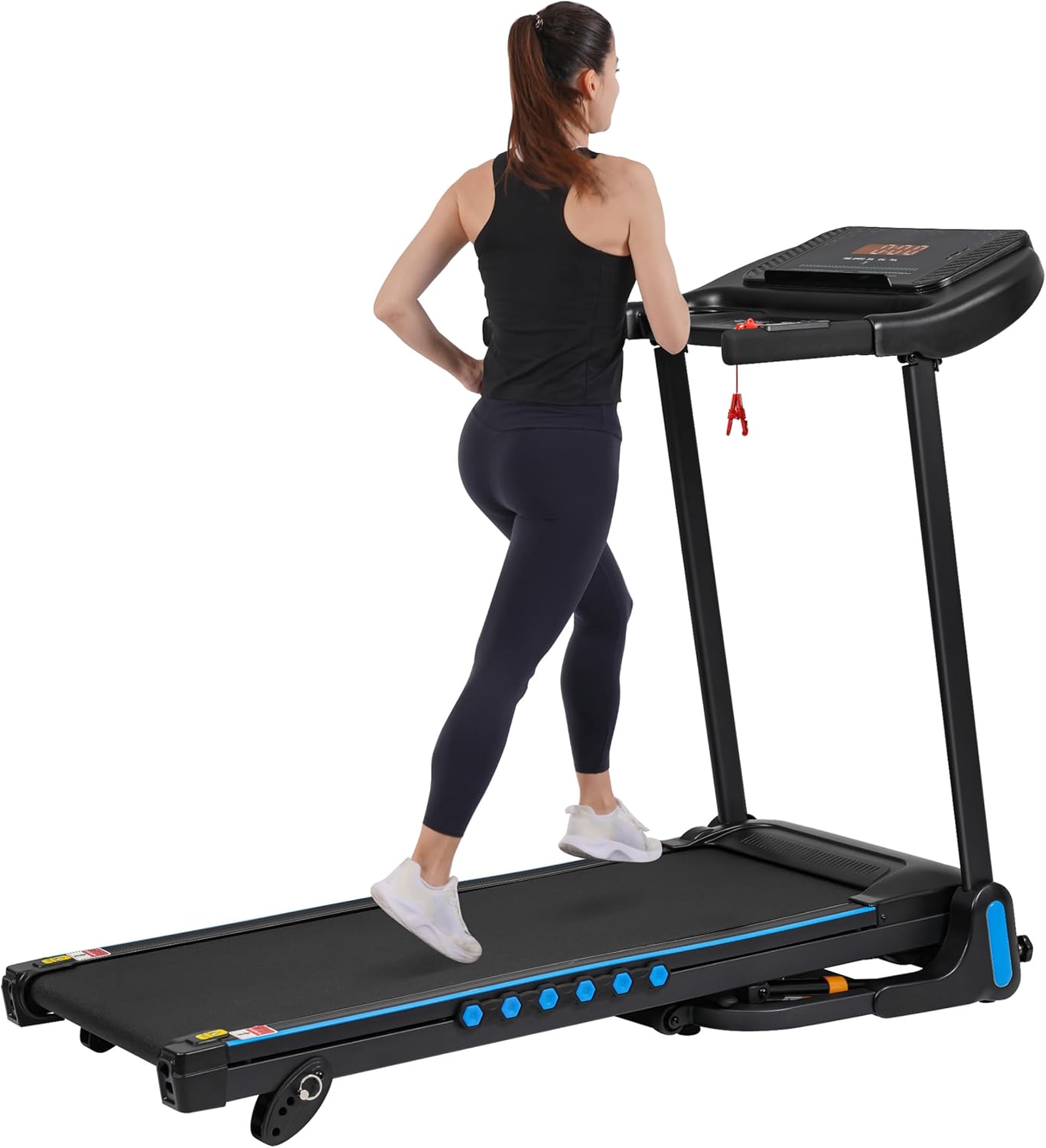 Incline Treadmill for Home 3.0 HP Quiet Motor 350lb Capacity Black 78055