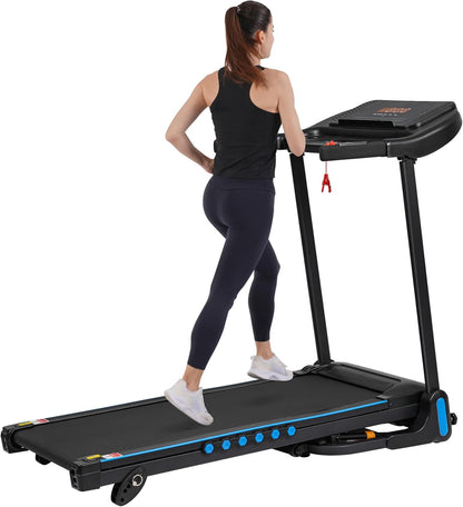 Incline Treadmill for Home 3.0 HP Quiet Motor 350lb Capacity Black 78055