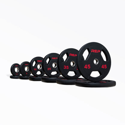Rubber Coated Olympic Plates