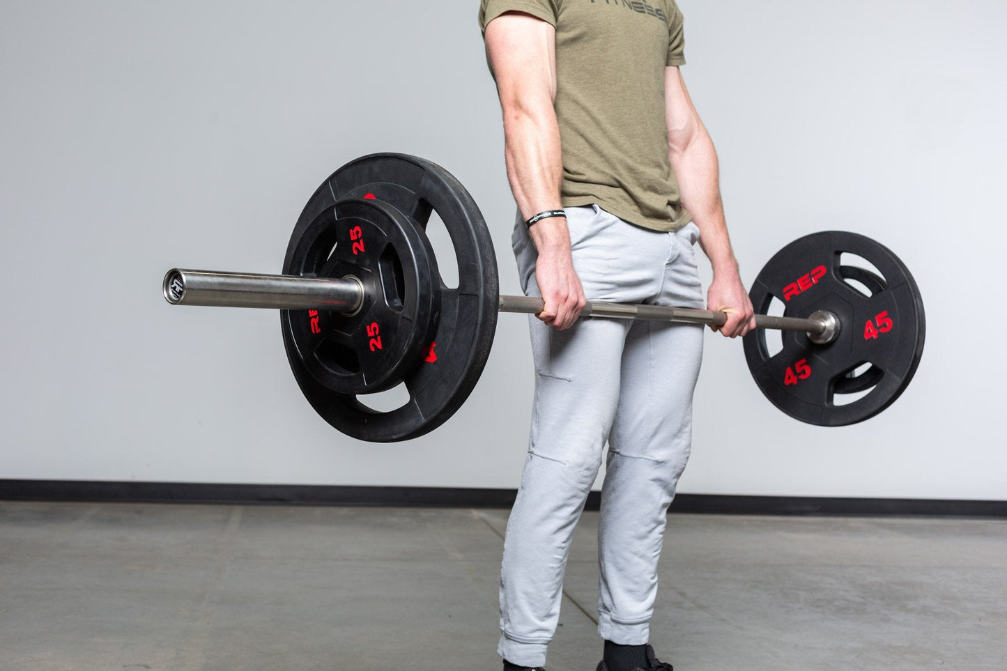 Rubber Coated Olympic Plates