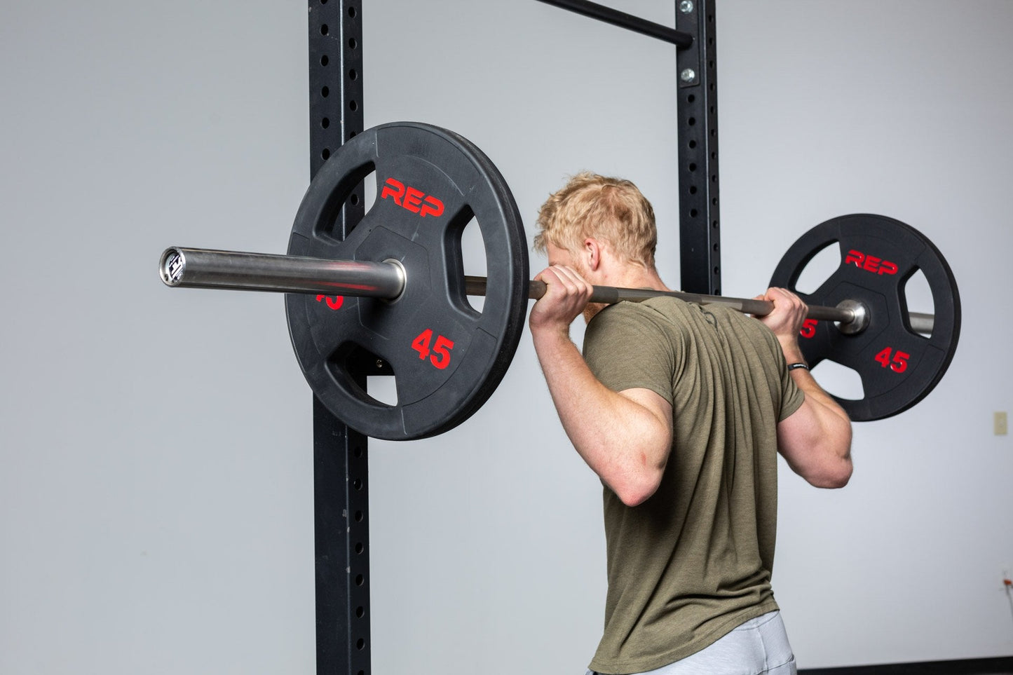 Rubber Coated Olympic Plates