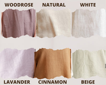 L8Q8 Organic Linen Pajama Set Women's Breathable Loungewear