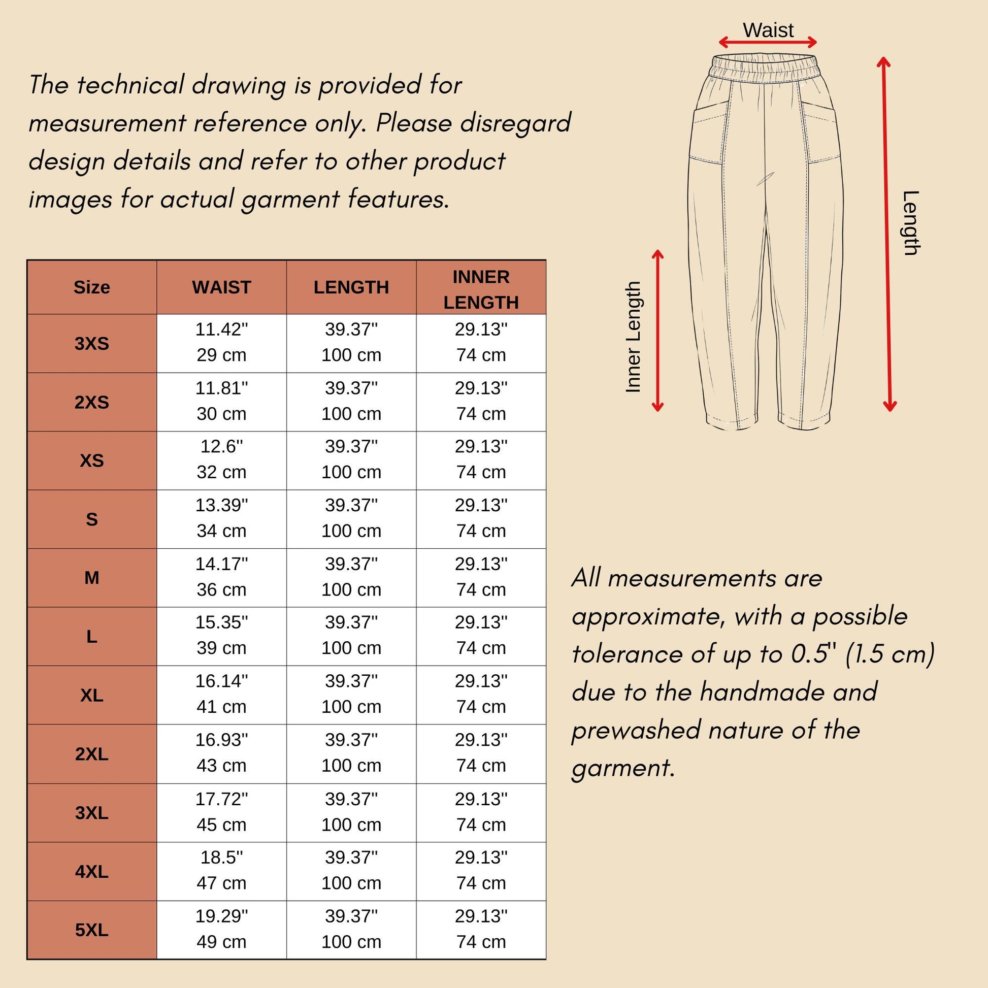 Linenia Women's High-Waist Linen Pants with Embroidered Flowers